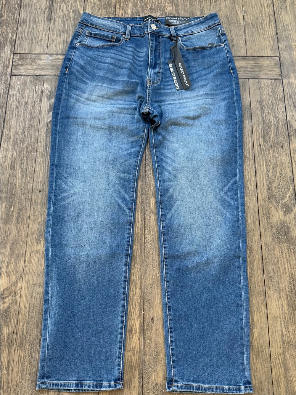 Project Civility Mens Slim Straight Jeans 36/31
New with tags - Picture 7 of 8